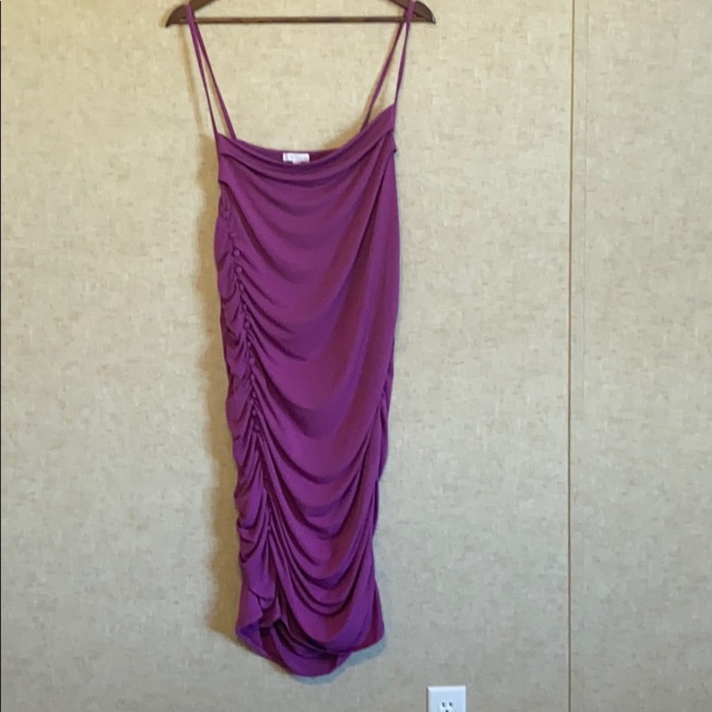 Purple dress